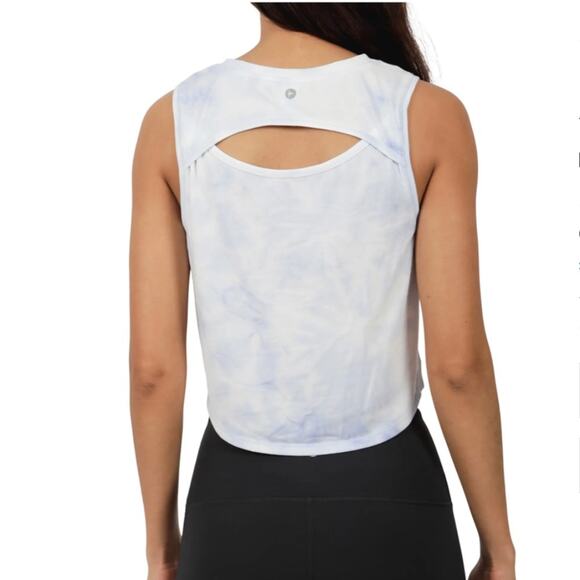 90 Degree By Reflex Cropped Tie Dye Tank Top - Picture 5 of 6